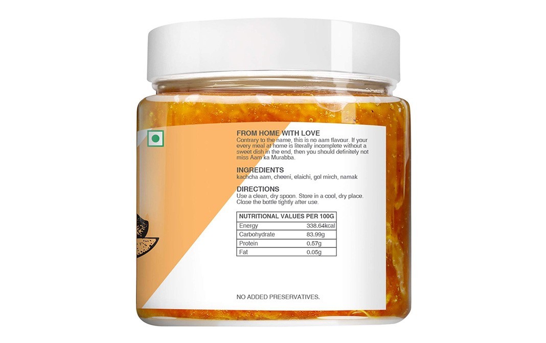 Ek Chammach Homemade Pickle - Aam Ka Murabba   Glass Jar  250 grams